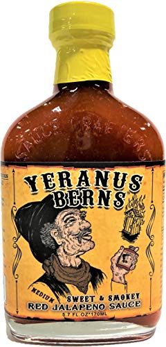 Yeranus Berns Sweet and Smokey Jalapeno Hot Sauce (Medium)