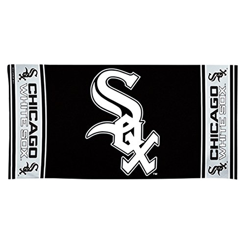 Wincraft MLB Chicago White Sox Towel30x60 Beach Towel, Team Colors, One Size