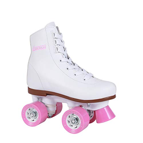 CHICAGO Girls Rink Roller Skate - White Youth Quad Skates - Size 3