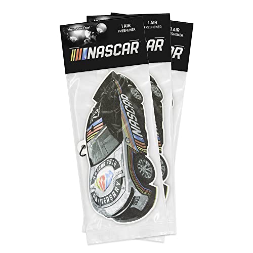 NASCAR - 75th Anniversary Limited Edition - Automotive Car Air Freshener - Moonshine Frost (Nascar/3-Pack)
