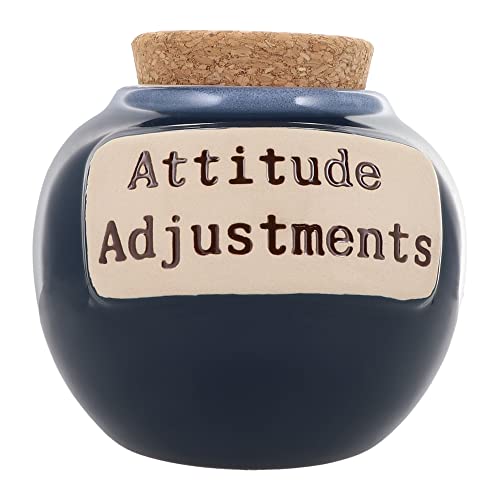 Funny Gifts for Men and Women, Attitude Adjustments Piggy Bank, Candy Jar for Office Desk, Gag Gifts, Gift for Friend, Coworker Gifts, Doctor Gifts, Boss Gifts