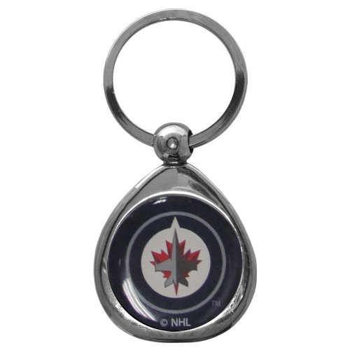NHL Siskiyou Sports Fan Shop Winnipeg Jets Chrome Key Chain One Size Team Colors