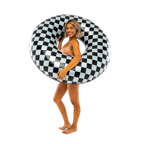 BigMouth Inc. Checker Pool Float – Over 3 Foot Pool Float, Durable Inflatable Vinyl Summer Pool or Beach Toy, Makes a Great Gift Idea, Large