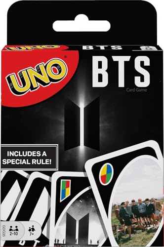 UNO BTS for 7 years and up