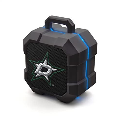 SOAR NHL ShockBox LED Wireless Bluetooth Speaker, Dallas Stars