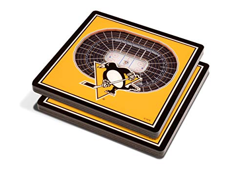 YouTheFan NHL Pittsburgh Penguins 3D StadiumViews Coasters , 4' x 4'