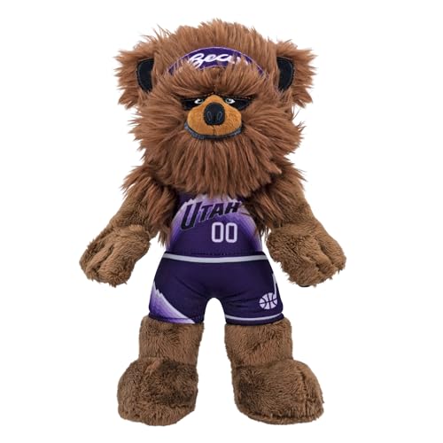 Bleacher Creatures Utah Jazz Bear 10' NBA Mascot Plush Figure - A Mascot for Play or Display