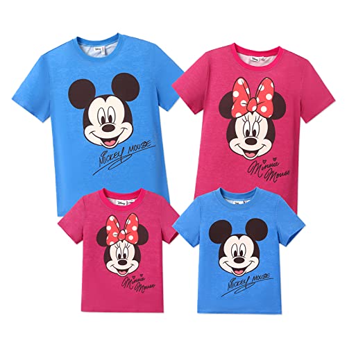 Disney Mickey and Friends Family Matching Classic T-Shirt Personalized Family Outfit Color Block Boy 3-4 Years