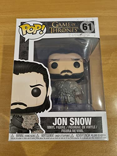 Funko POP! TV: Game of Thrones Jon Snow (Beyond The Wall) Collectible Figure, Multicolor