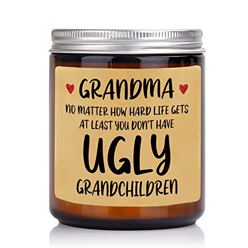Grandma Birthday Gifts, Funny Scented Candles for Grandma, Mothers Day Gifts for Grandma, Grandma Gifts from Granddaughter Grandchildren Grandson, Gifts for Nana, Great Grandma Gifts