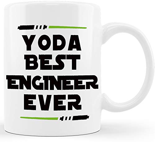 Classic Mugs da Best Engineer Ever Engineering Gifts for Engineer Student New Licensed Passer Grad Gag Gift Mechanical Civil Science Math Gift for Men Women Christmas Graduation Mug Cup