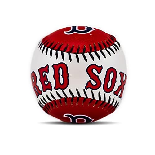 Franklin Sports Boston Red Sox MLB Team Baseball - MLB Team Logo Soft Baseballs - Toy Baseball for Kids - Great Decoration for Desks and Office