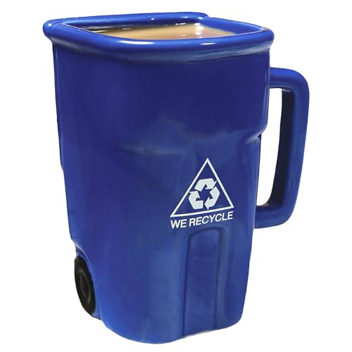 BigMouth Inc BMT Ceramic Mug, 1 Count (Pack of 1), Blue