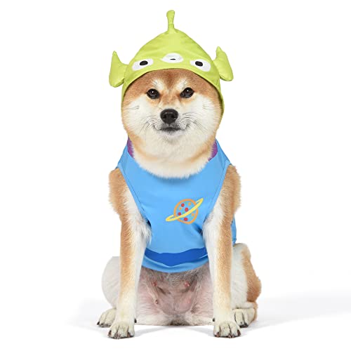 Disney for Pets Halloween Toy Story Aliens Costume for Dogs - Extra Small - | X-Small Halloween Costumes for Dogs, Officially Licensed Disney Dog Halloween Costume, Blue (FF22910)