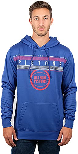 Ultra Game NBA Men's Fleece Midtown Pullover Sweatshirt, Large