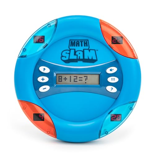 Educational Insights Math Slam Digital Math Game, Handheld Electronic Math Game For Kids, Ages 5+