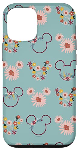 iPhone 14 Disney Mickey Mouse Flowers and Daisy Print Case