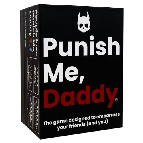 Punish Me, Daddy Adult Party Game - Hilariously Embarrassing, Easy to Learn, Perfect for Parties - Supports a Small Business