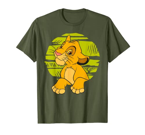 Disney The Lion King Young Simba Paws Green 90s T-Shirt T-Shirt