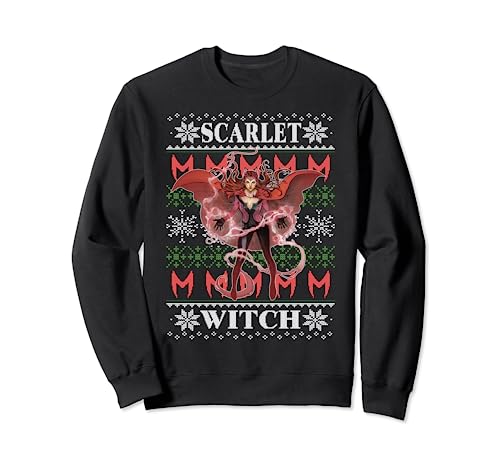 Marvel X-Men Scarlet Witch Ugly Christmas Sweater Sweatshirt Sweatshirt