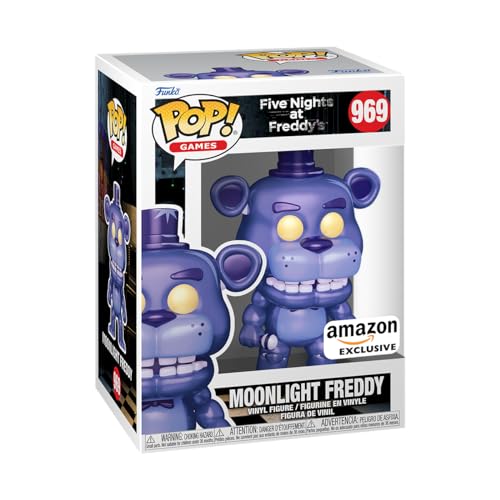 Funko Pop! Games: Four Nights at Freddy's - Moonlight Freddy, Amazon Exclusive