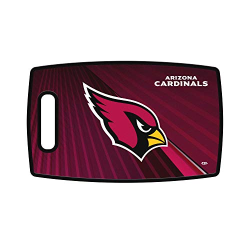 Sports Vault NFL Arizona Cardinals Large Cutting Board, 14.5' x 9'