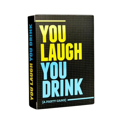 You Laugh You Drink - The Drinking Game for People Who Can't Keep a Straight Face [A Party Game]