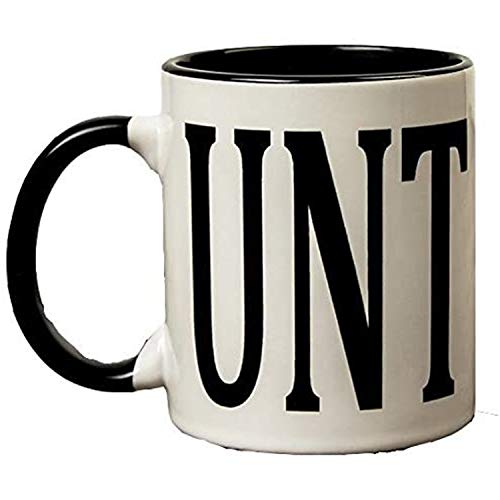 11 ounce UNT with black handle Coffee Mug - Custom Coffee / Tea Cups - Dishwasher and Microwave Safe