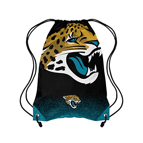 FOCO Jacksonville Jaguars NFL Gradient Drawstring Backpack