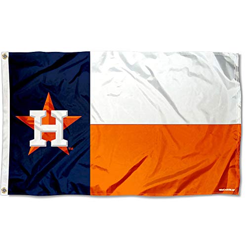 Houston Astros State of Texas Logo Flag and Banner