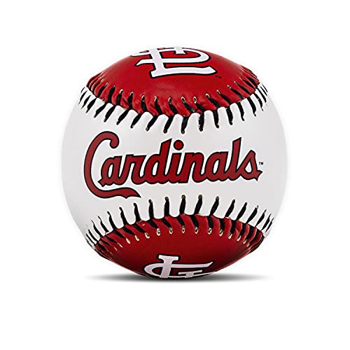 Franklin Sports St. Louis Cardinals MLB Team Baseball - MLB Team Logo Soft Baseballs - Toy Baseball for Kids - Great Decoration for Desks and Office