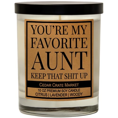 Aunt Gifts | Christmas Gifts for Aunt | Best Aunt Ever Gifts | Aunt Gifts from Niece Nephew | Happy Birthday Gifts Ideas for Aunt, Aunt Birthday Gift
