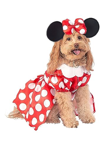Rubie's Disney: Mickey & Friends Pet Costume, Minnie Mouse, Large (200164LXL_L)
