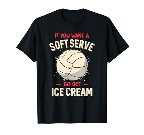 Funny Volleyball Shirt For Girls Teens Women T-Shirt