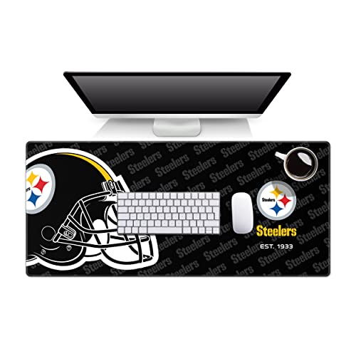 YouTheFan NFL Pittsburgh Steelers Logo Series Desk Pad