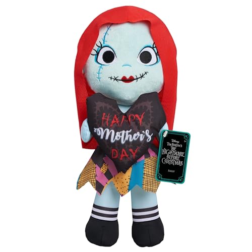Just Play Disney Tim Burton's The Nightmare Before Christmas Mother’s Day 16-inch Large Plush Sally Doll, Kids Toys for Ages 3 Up