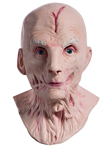 Rubie's Star Wars Episode VIII: The Last Jedi Men's Supreme Leader Snoke Overhead Latex Mask Flesh One Size