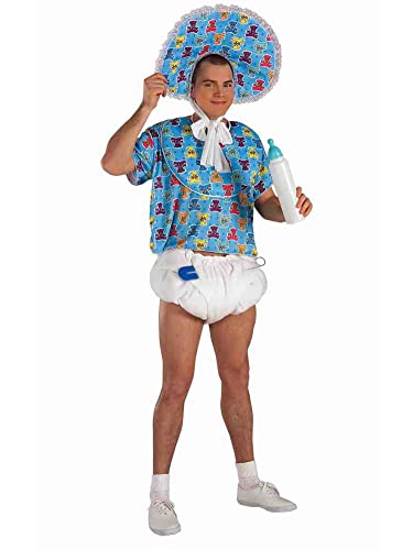 Forum Novelties Men's Baby Boomer Costume, Blue, Standard