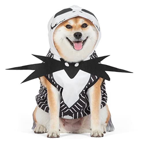 Disney for Pets Halloween Nightmare Before Christmas Jack Skellington Costume - Medium -| Halloween Costumes for Dogs, Officially Licensed Disney Dog Halloween Costume, Black (FF21823)