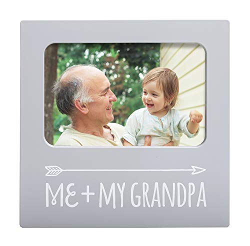 Kate & Milo Me & My Grandpa Frame, Best Grandpa Ever Gifts, Grandparent's Day, Grandfather Gifts, Father's Day, Gray