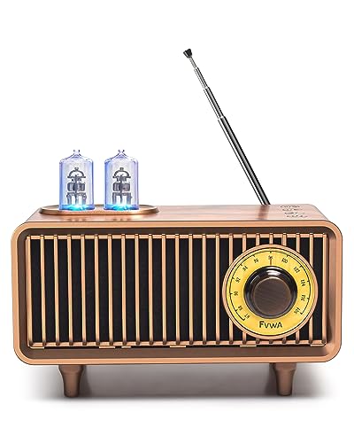COLSUR Retro Bluetooth Speaker, Vintage Radio, bass, Bluetooth 5.1 Wireless Connection, Suitable for Home Office, Outdoor Party, Portable Speaker, Suitable for iPhone, Android Speaker