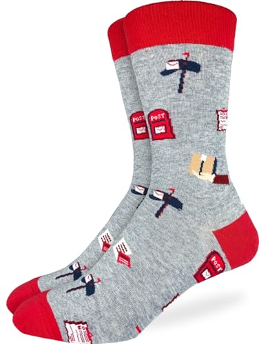 Good Luck Sock Men's Postal Worker Socks, Adult, Shoe Size 7-12