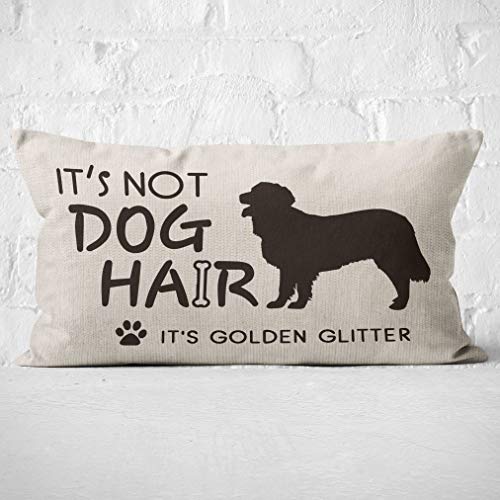 Mancheng-zi Golden Retriever Gifts, Reserved for The Dog Pillow,Golden Retriever Decor,12x20 Pillow Cover,Golden Retriever Gifts for Women