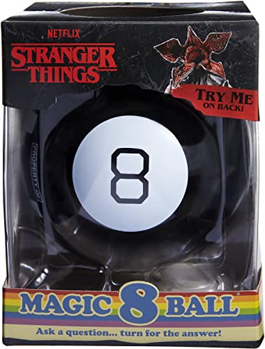 Mattel Games ​Stranger Things Magic 8 Ball Kids Toy, Limited Edition Novelty Fortune Teller, Ask a Question & Turn Over for Answer