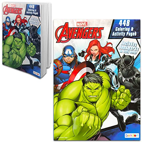 Marvel The Mighty Avengers 400 Pages of Coloring Fun