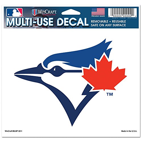 Wincraft MLB Toronto Blue Jays Multi-Use Colored Decal, 5' x 6'