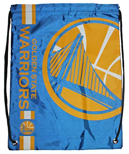 FOCO Golden State Warriors NBA Big Logo Drawstring Backpack