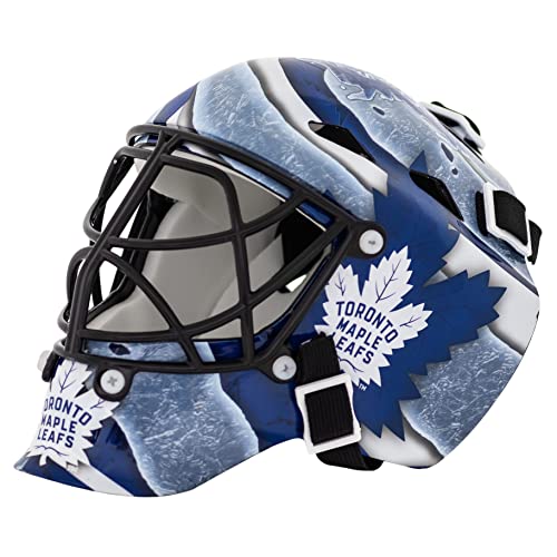Franklin Sports NHL League Logo Toronto Maple Leafs Mini Goalie Mask