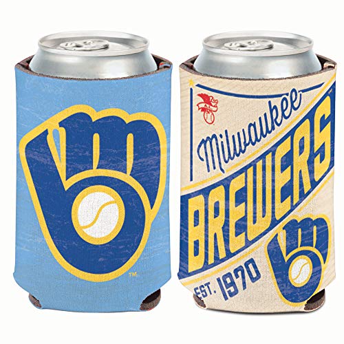 WinCraft Milwaukee Brewers Cooperstown Can Cooler
