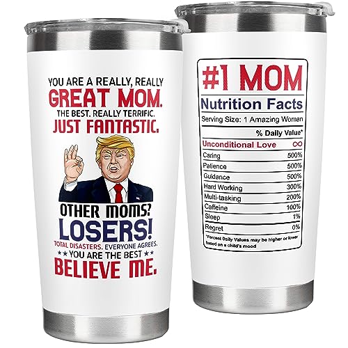 Gifts for Mom from Daughter Son - Mom Birthday Gifts, Birthday Gifts for Mom, Mother Birthday Gifts - Mothers Day Gifts, Mothers Day Gifts for Mom Wife - New Mom Gifts for Women - 20 Oz Mom Tumbler